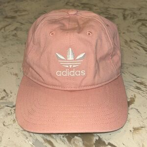 ADIDAS WOMENS BASEBALL HAT ADJUSTABLE DUSTY ROSE